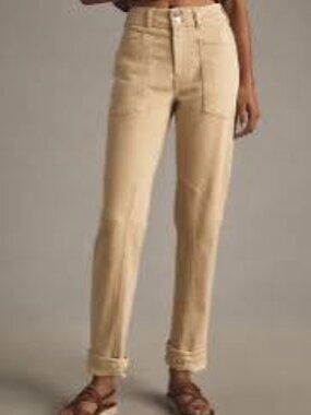 Pilcro Anthropologie Wanderer High-Rise Utility Pants Size 27